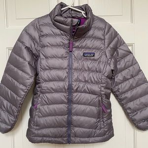 Patagonia Girls' Down Sweater Jacket, XS (5-6)